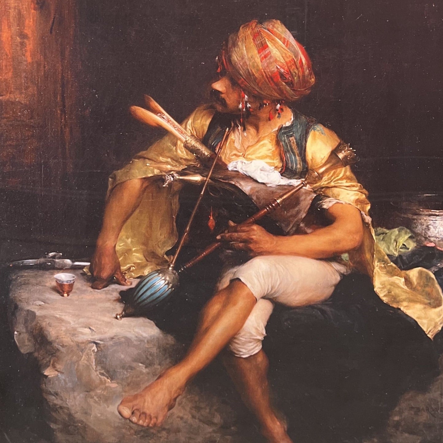 Bargue, Charles - A Bashi - Bazouk - 1875