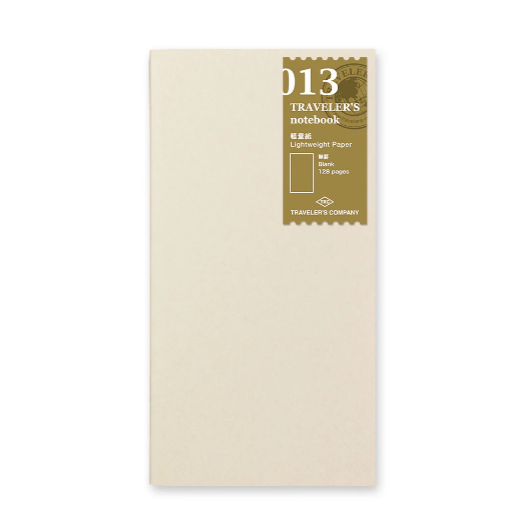 Traveler's Notebook Refills (Regular Size)