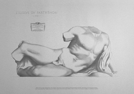 Bargue Plate I-62 L'Ilissos