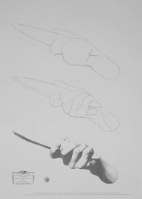 Bargue Plate I-14 Main du Faucheur (Reaper's Hand)