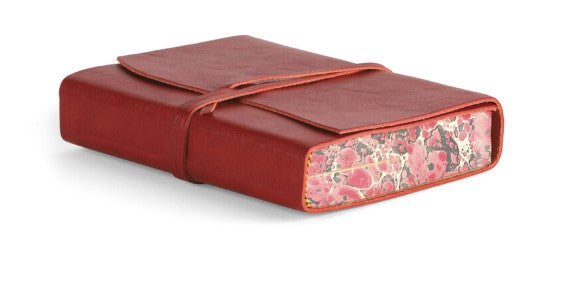Leather Roma Lussa Journal - 6" x 8"