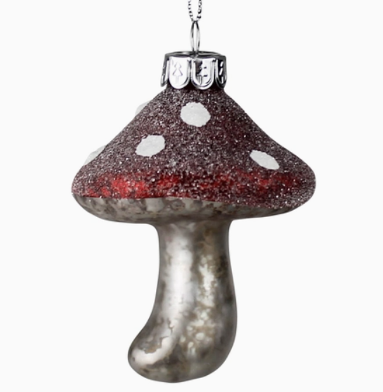 Mushroom ornament