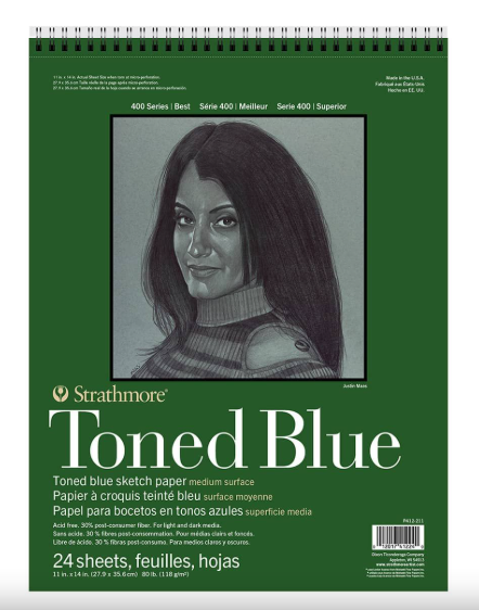 Strathmore Toned Blue