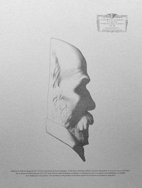Bargue Plate I-32 Le Cardinal de Ximénès (The Cardinal Jiménez)