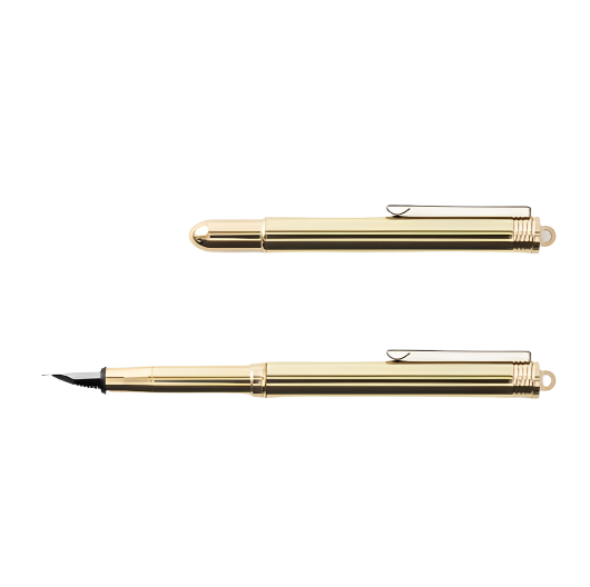 TRAVELER'S Brass Fountain Pen