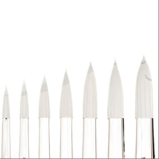 Rosemary & Co. Ivory Pointed Round Brushes