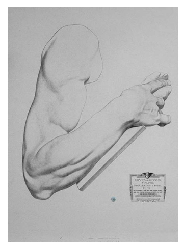 Bargue Plate I-24 Bras de Moïse (Arm of Moses)