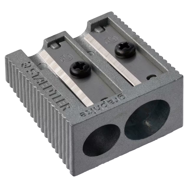 Staedtler Metal Double-Hole Sharpener