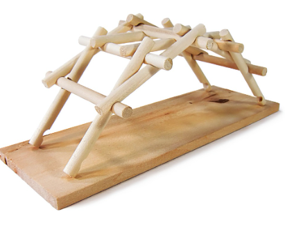 Leonardo da Vinci wooden models