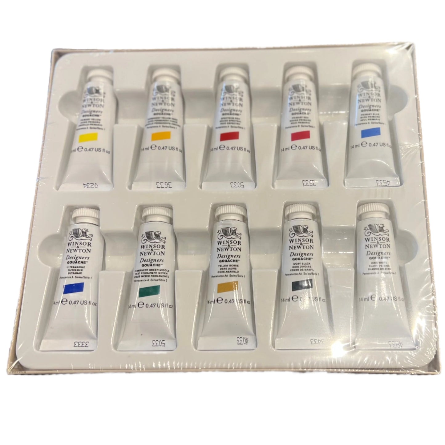 Winsor & Newton Designers Gouache - 10 piece set