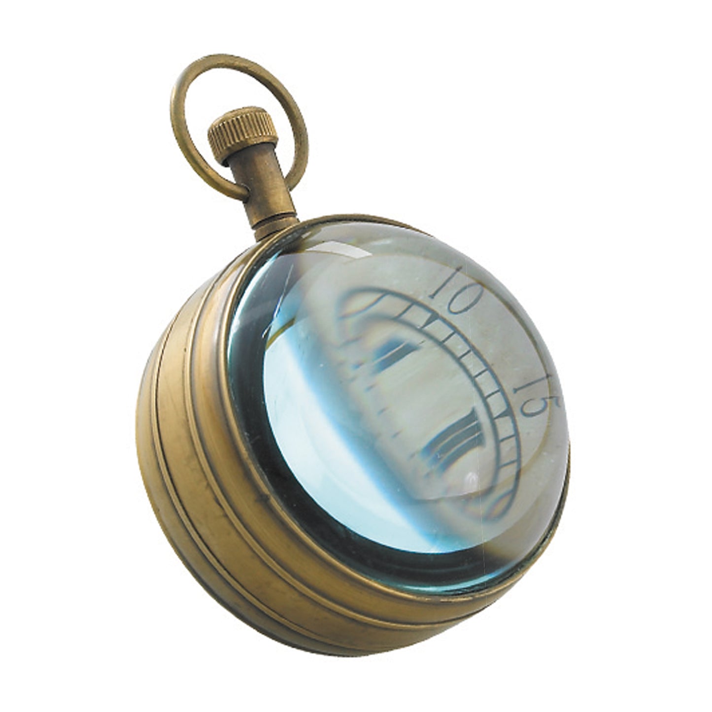 Eye of Time Clock, Silver
