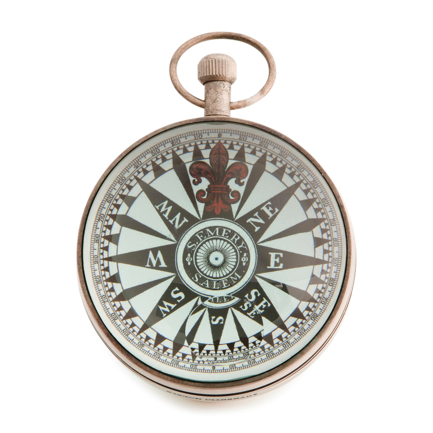 Eye of Time Clock, Silver