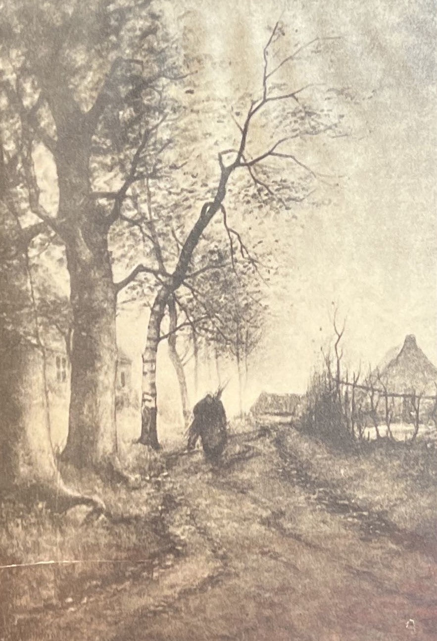 "The Bargello, Florence" Framed 11 1/2 x 14 1/2"