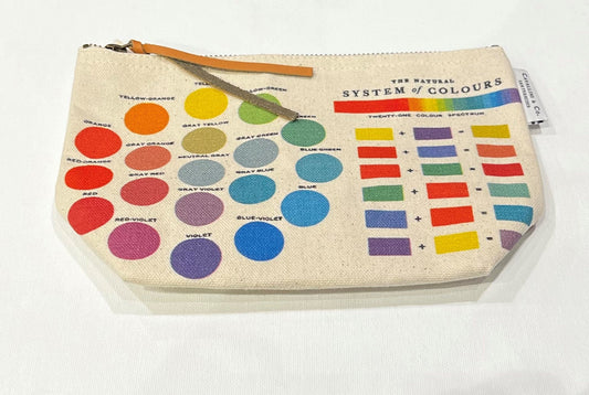 Color Wheel Vintage Pouch