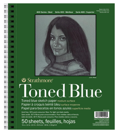Strathmore Toned Blue