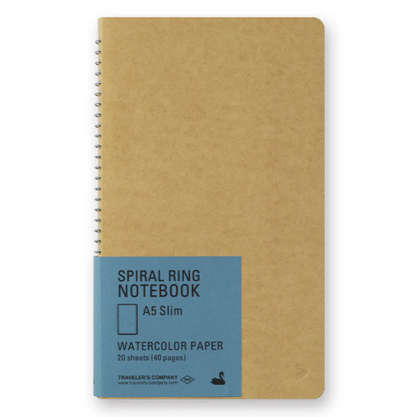 Traveler's Spiral Watercolor Paper Notebook