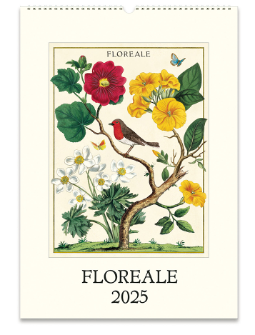 2025 Floreale Wall Calendar