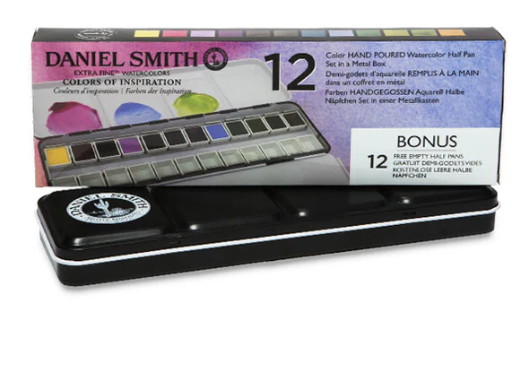 Daniel Smith 1/2 Pan set of 12