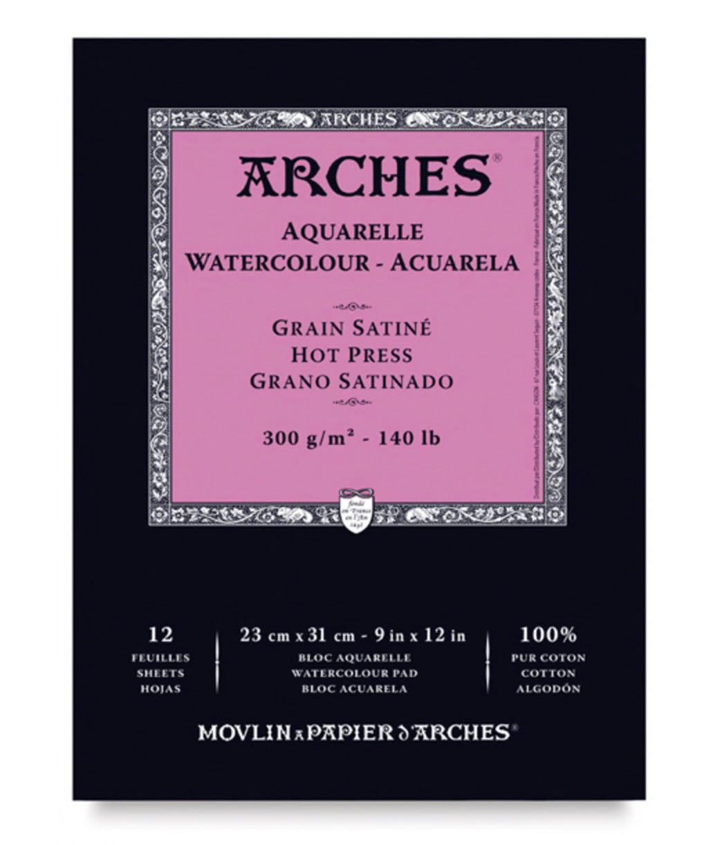 Arches Hot Pressed Watercolor Block