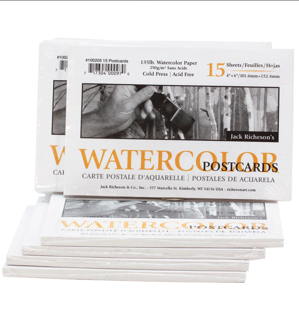 Watercolor Postcards Cold Press 135lb 15 count