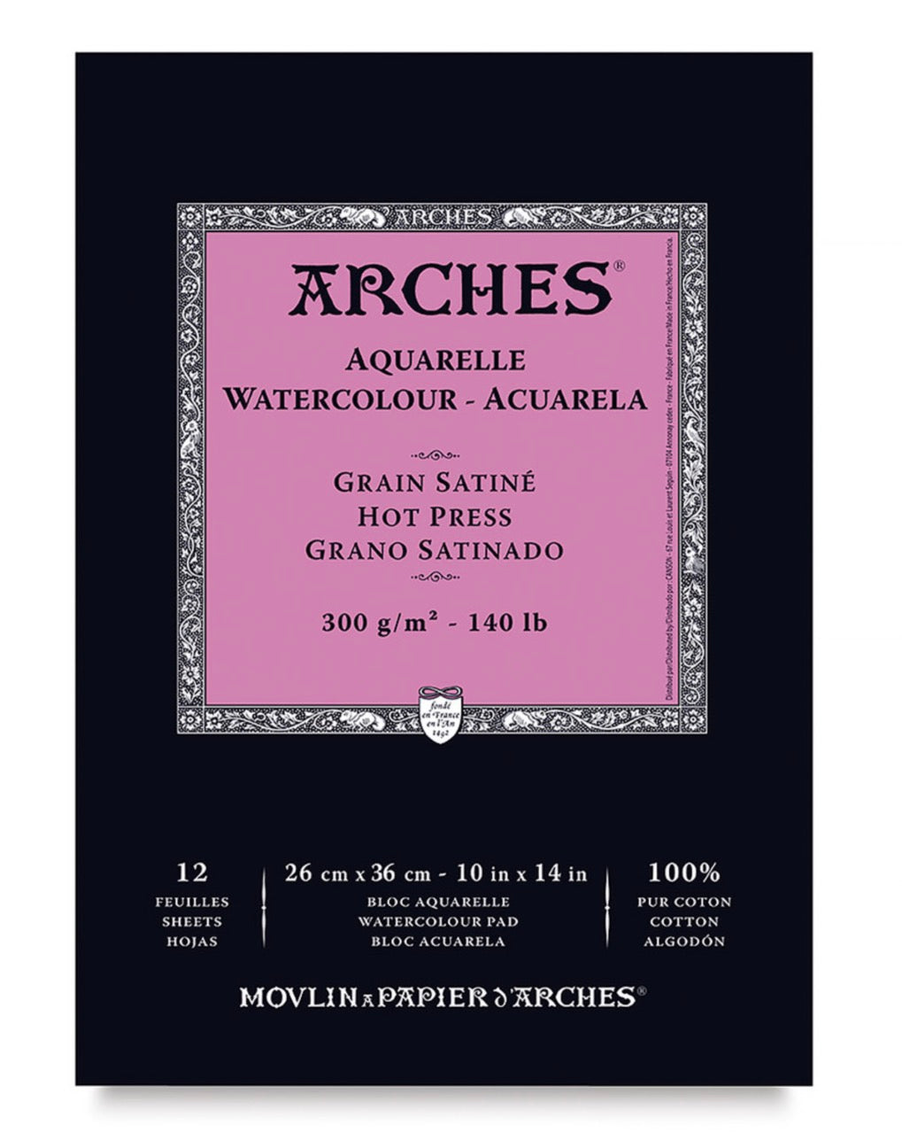 Arches Hot Pressed Watercolor Block
