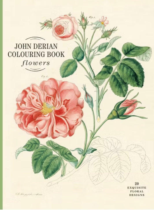 John Derian Colouring Book, Flowers