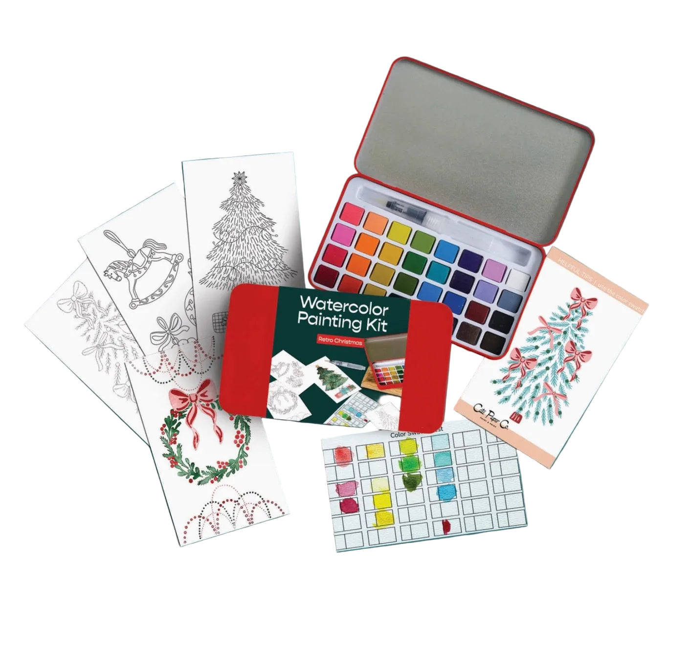 Cate Paper Co. Watercolor Kits