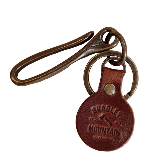 Bradley Mountain Fish Hook Key Fob