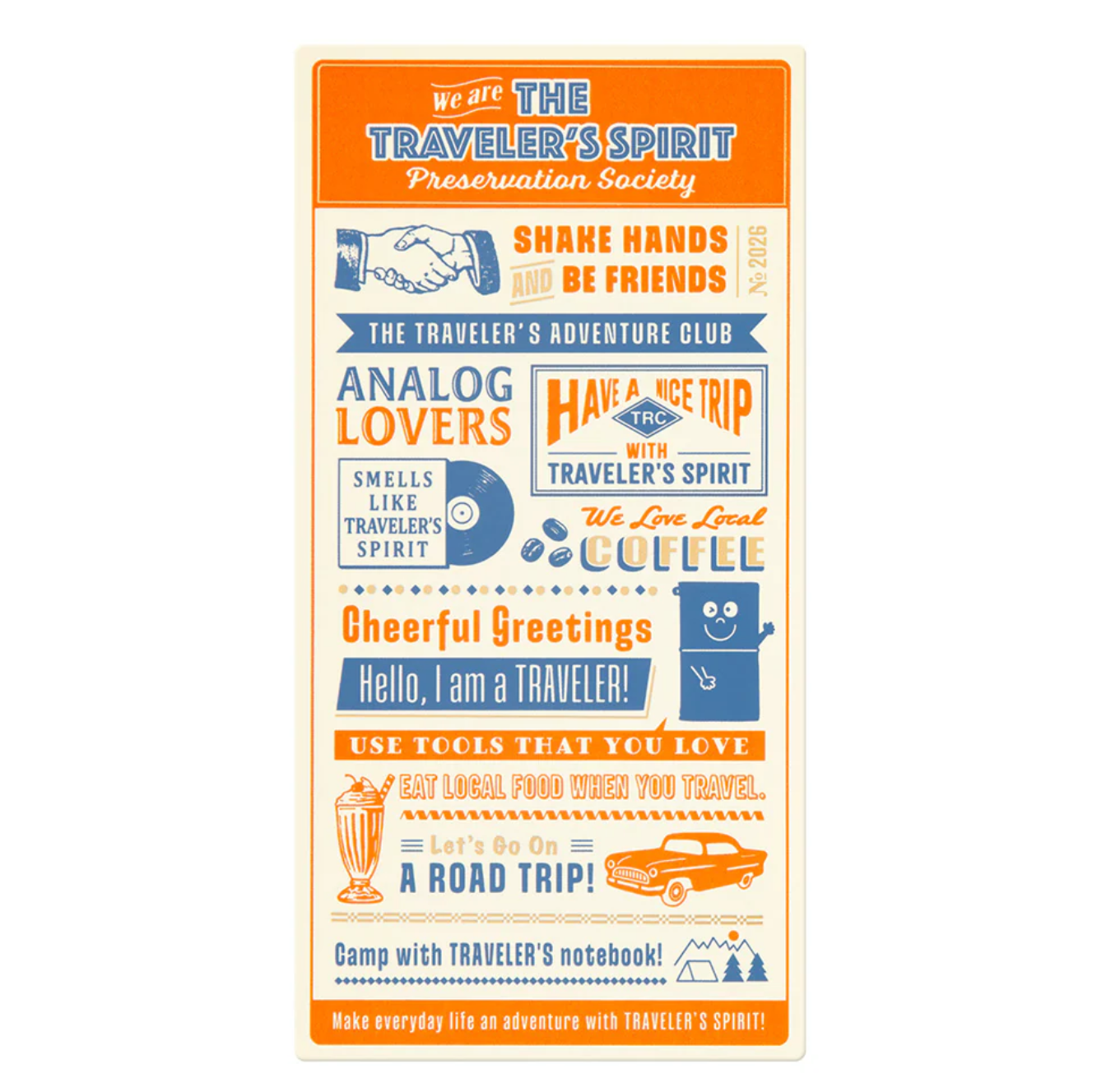 Traveler's Plastic Sheet 2026