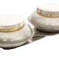 Brass lidded palette cup