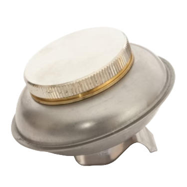 Brass lidded palette cup