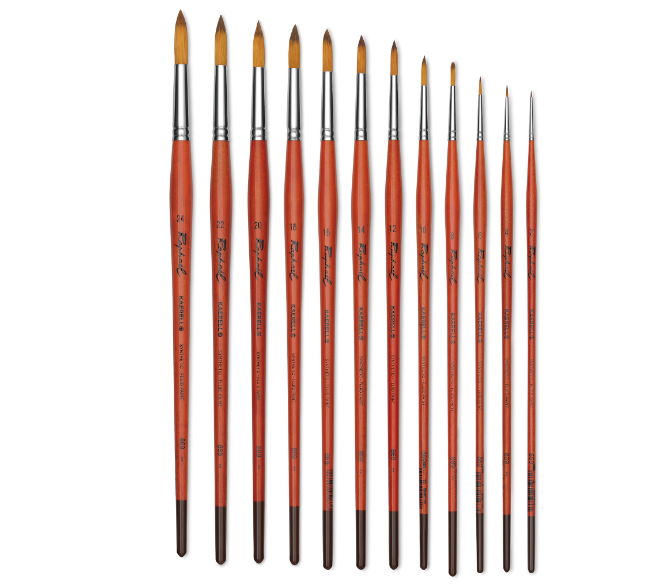 Raphael Kaerell Watercolor Brushes