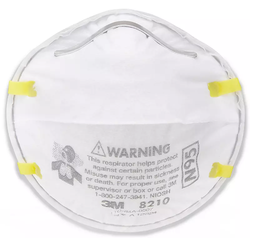 3M 8210 N95 Industrial Respirator