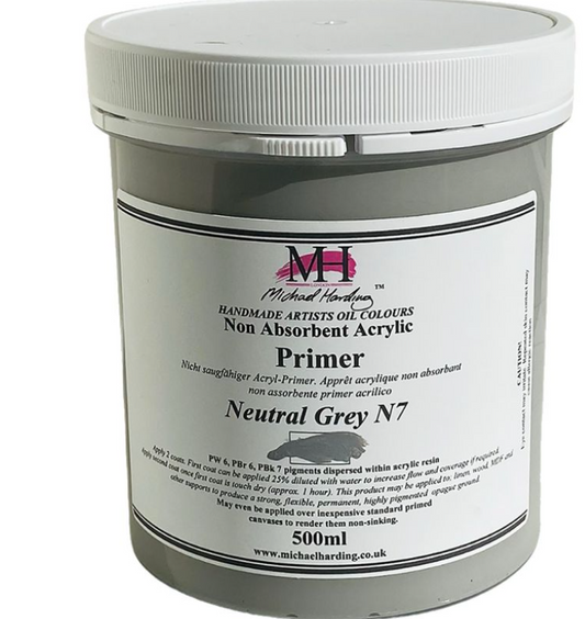 Michael Harding Non-Absorbent Acrylic Prime Neutral Grey
