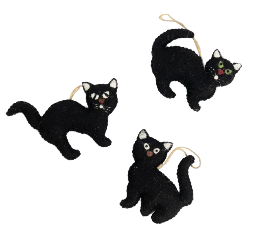 Halloween Felt Ornaments