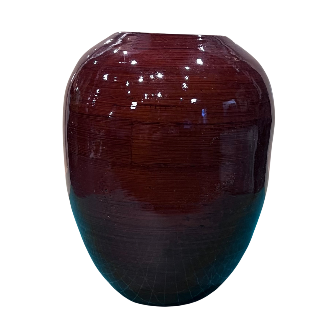 Red Lacquer Vase