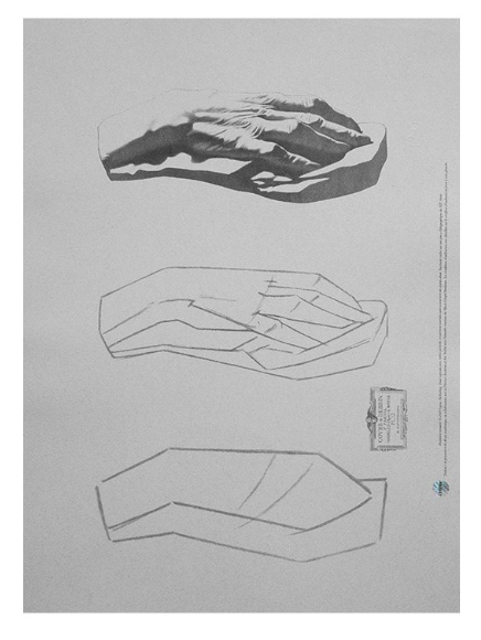 Bargue Plate I-13 Main de Voltaire (Voltaire's Hand)