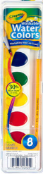 Crayola Washable 8 Color Watercolor Set