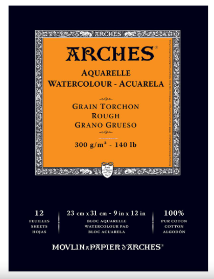 Arches Block - 9 x 12" Rough 140lb