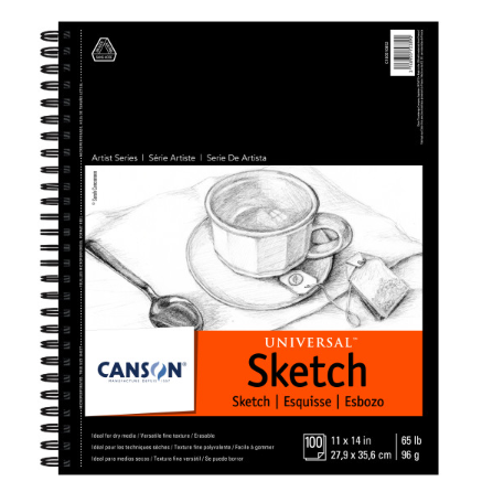 Canson 	 Artist Series Wire Bound Sketch Book