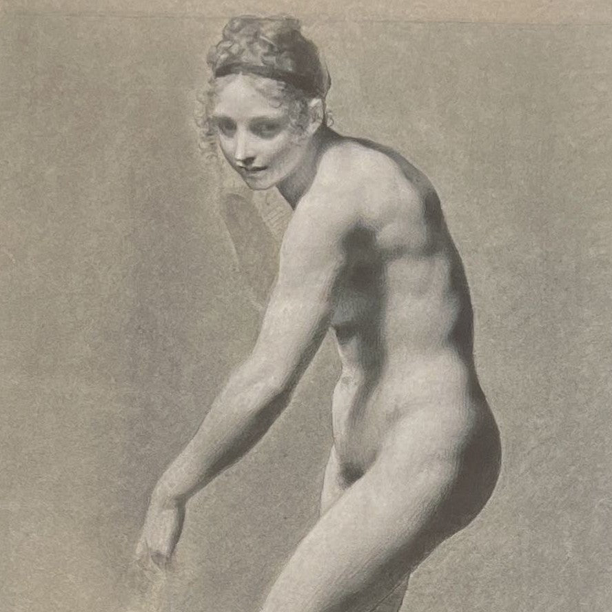 Prud'hon, Pierre-Paul - Standing Female Nude - C.1810
