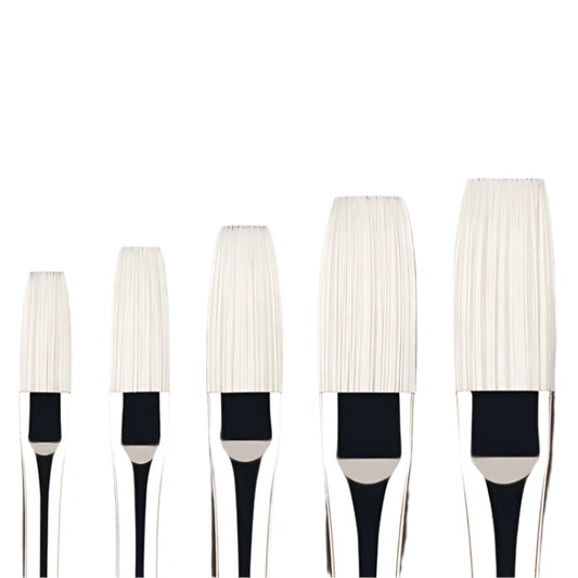 Rosemary & Co. Ivory Flat Brushes