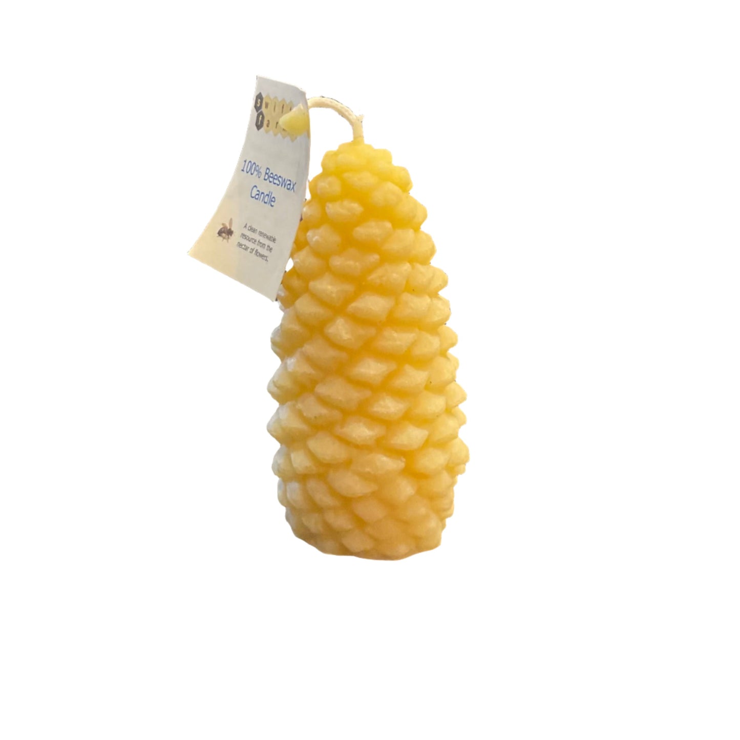 Beeswax Candle - Pine Cone