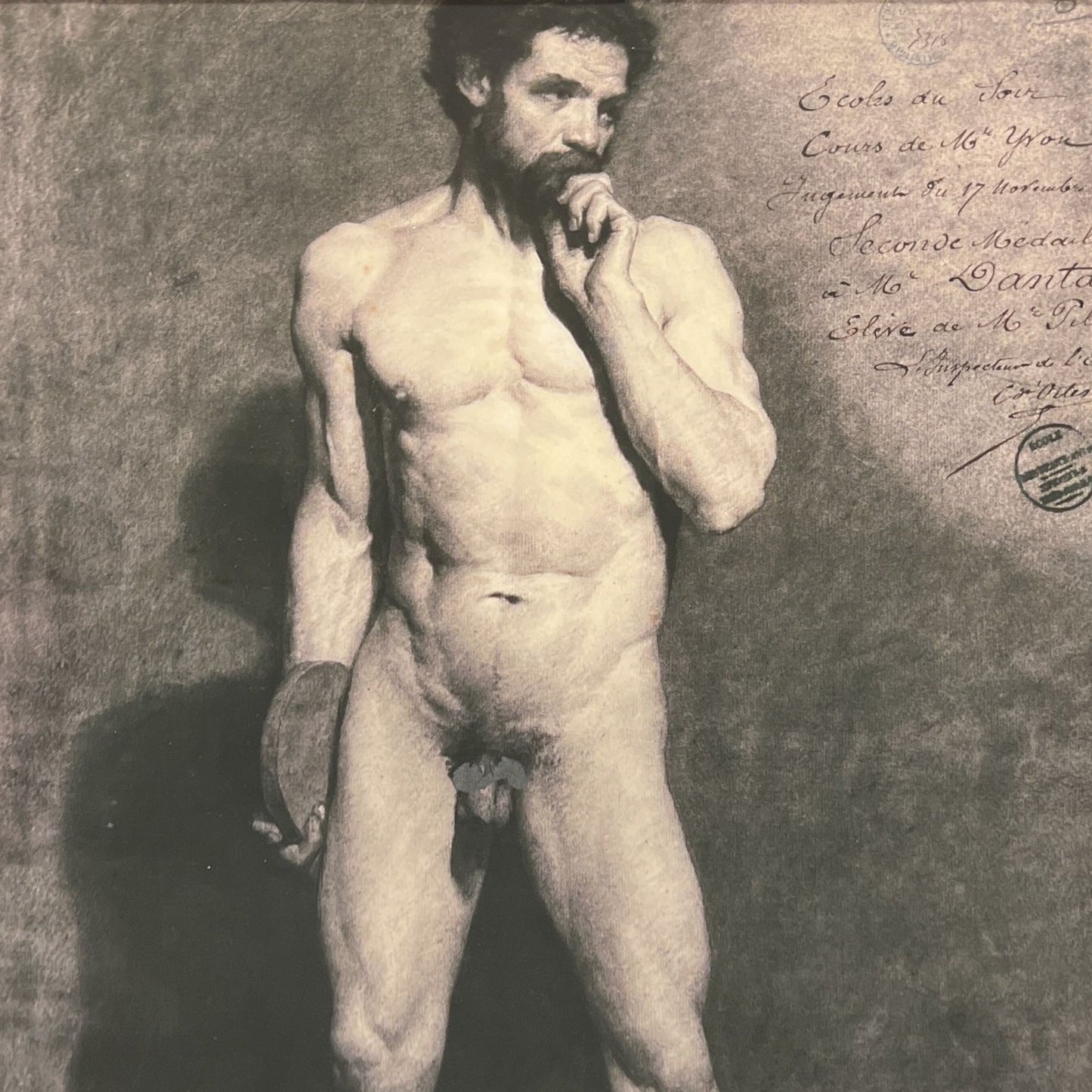 Dantan, Edouard Joseph - Male Figure, 1868