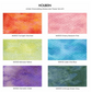 Holbein Artists' Watercolor Flower Set of 6