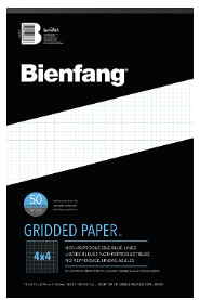 Bienfang Gridded Papers – De Gerenday's