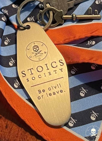 Stoic Society Key Ring