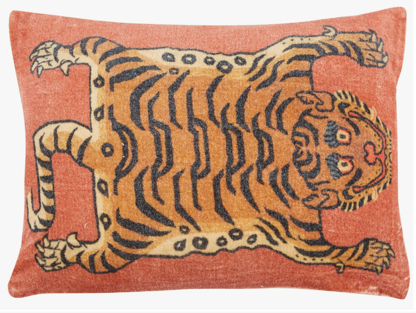 Tibetan Tiger Pillow
