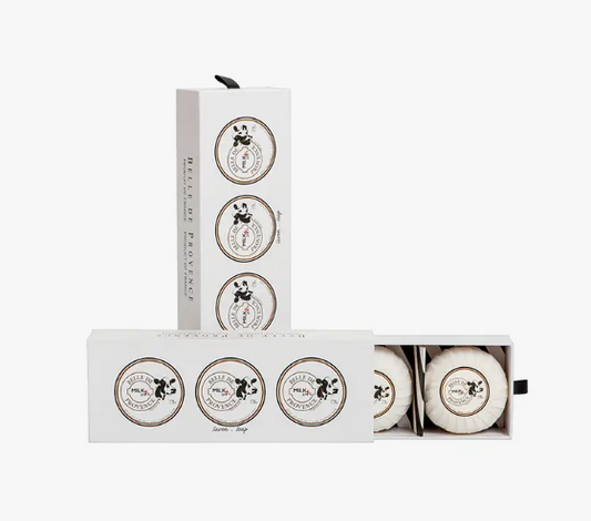 Belle De Provence Milk Soap - Gift box set of 3